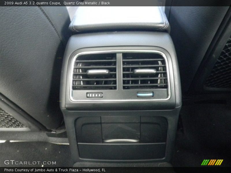 Quartz Grey Metallic / Black 2009 Audi A5 3.2 quattro Coupe