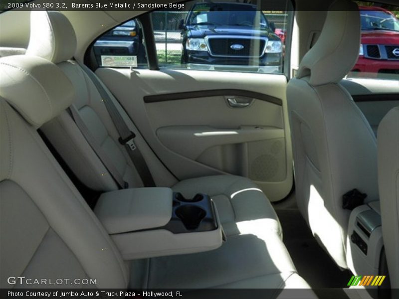 Barents Blue Metallic / Sandstone Beige 2009 Volvo S80 3.2