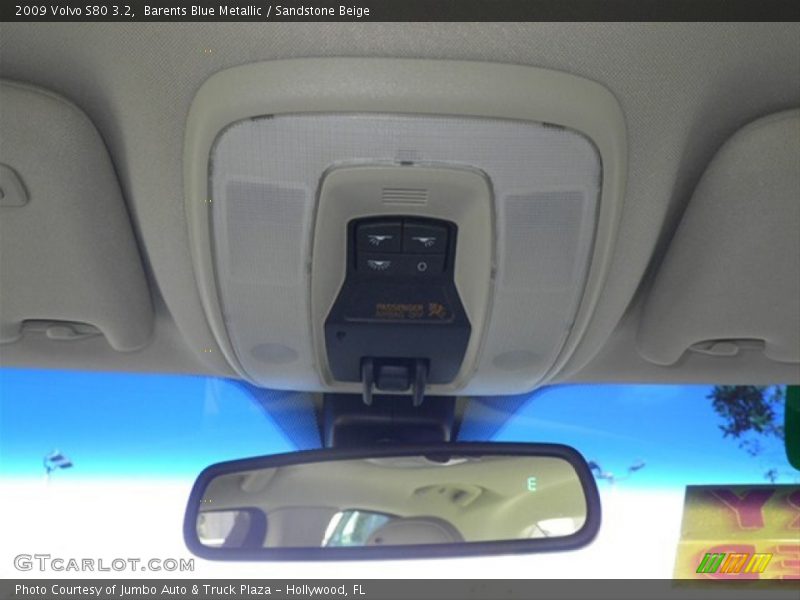 Barents Blue Metallic / Sandstone Beige 2009 Volvo S80 3.2