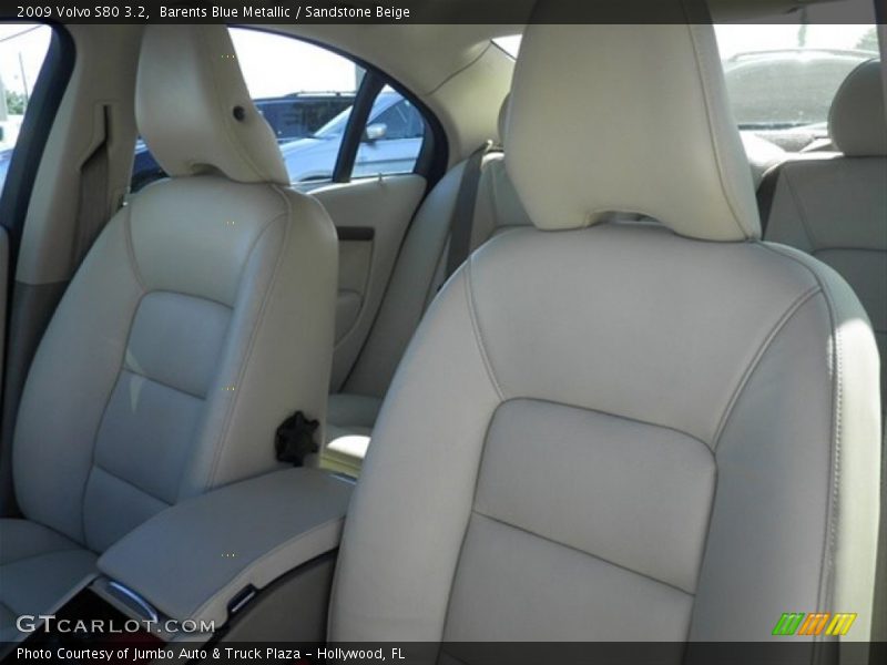 Barents Blue Metallic / Sandstone Beige 2009 Volvo S80 3.2