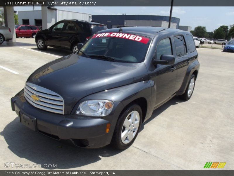 Cyber Gray Metallic / Ebony 2011 Chevrolet HHR LT