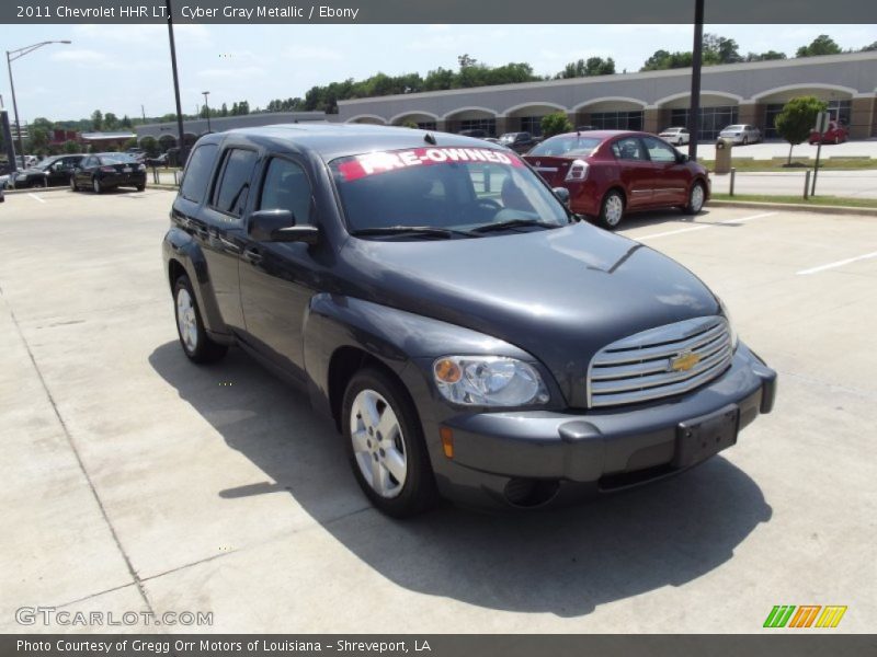 Cyber Gray Metallic / Ebony 2011 Chevrolet HHR LT