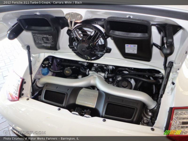  2012 911 Turbo S Coupe Engine - 3.8 Liter Twin VTG Turbocharged DFI DOHC 24-Valve VarioCam Plus Flat 6 Cylinder