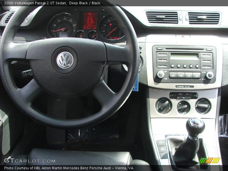 Deep Black / Black 2006 Volkswagen Passat 2.0T Sedan