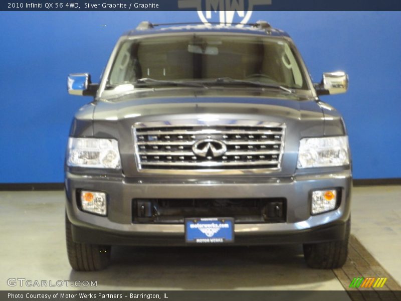 Silver Graphite / Graphite 2010 Infiniti QX 56 4WD