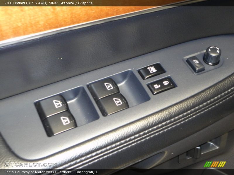 Silver Graphite / Graphite 2010 Infiniti QX 56 4WD