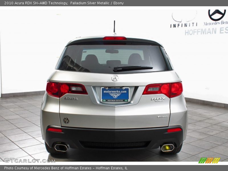 Palladium Silver Metallic / Ebony 2010 Acura RDX SH-AWD Technology