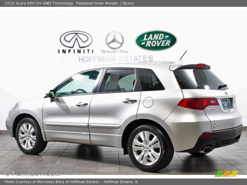 Palladium Silver Metallic / Ebony 2010 Acura RDX SH-AWD Technology