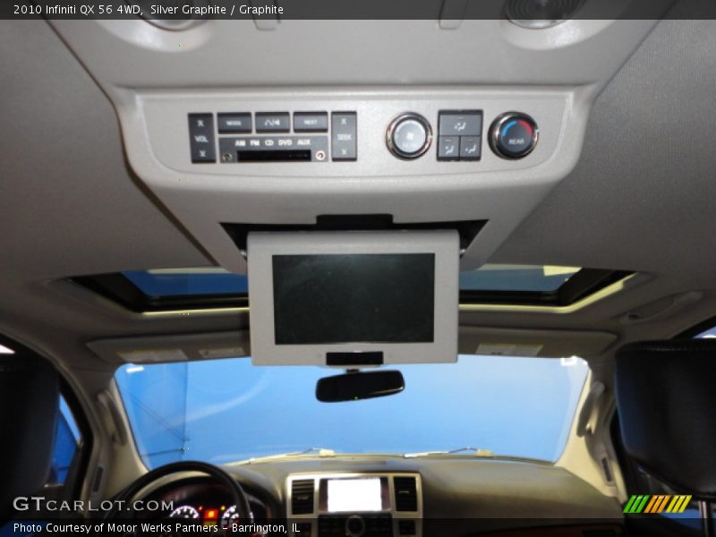 Silver Graphite / Graphite 2010 Infiniti QX 56 4WD