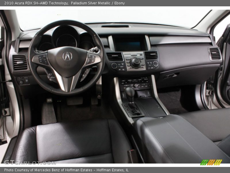 Palladium Silver Metallic / Ebony 2010 Acura RDX SH-AWD Technology