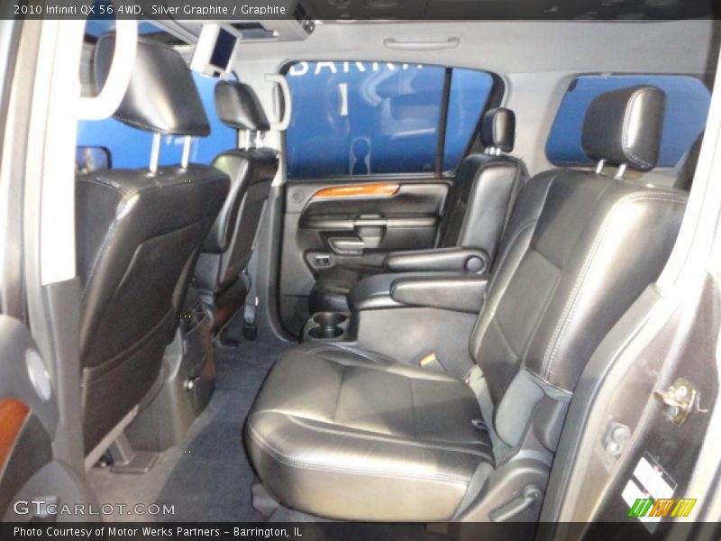 Silver Graphite / Graphite 2010 Infiniti QX 56 4WD
