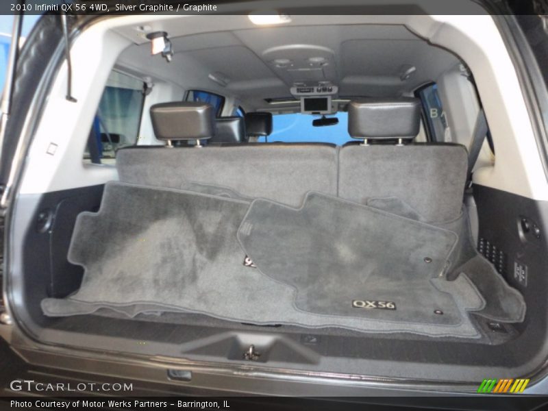 Silver Graphite / Graphite 2010 Infiniti QX 56 4WD