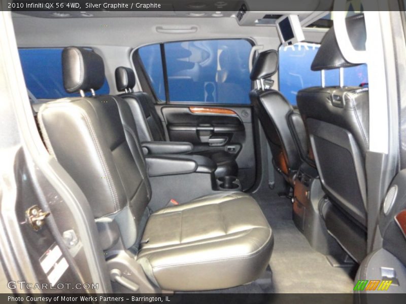 Silver Graphite / Graphite 2010 Infiniti QX 56 4WD