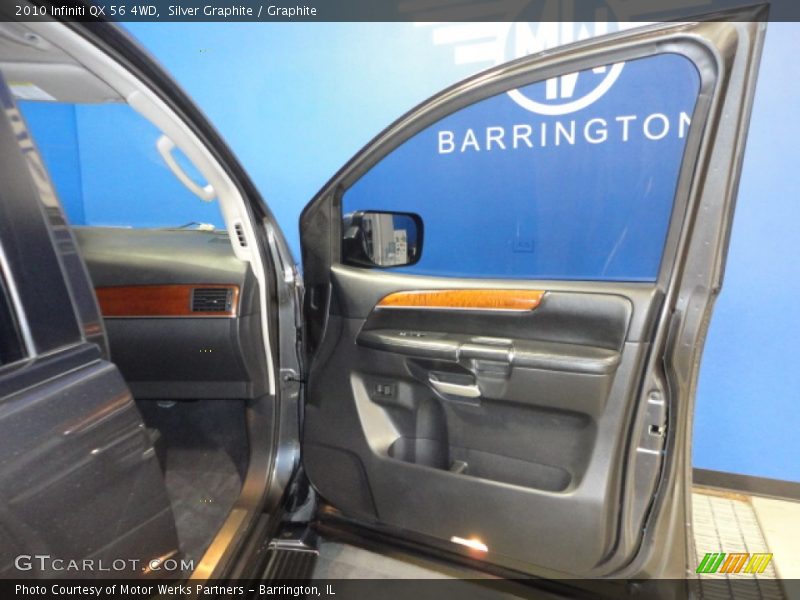 Silver Graphite / Graphite 2010 Infiniti QX 56 4WD