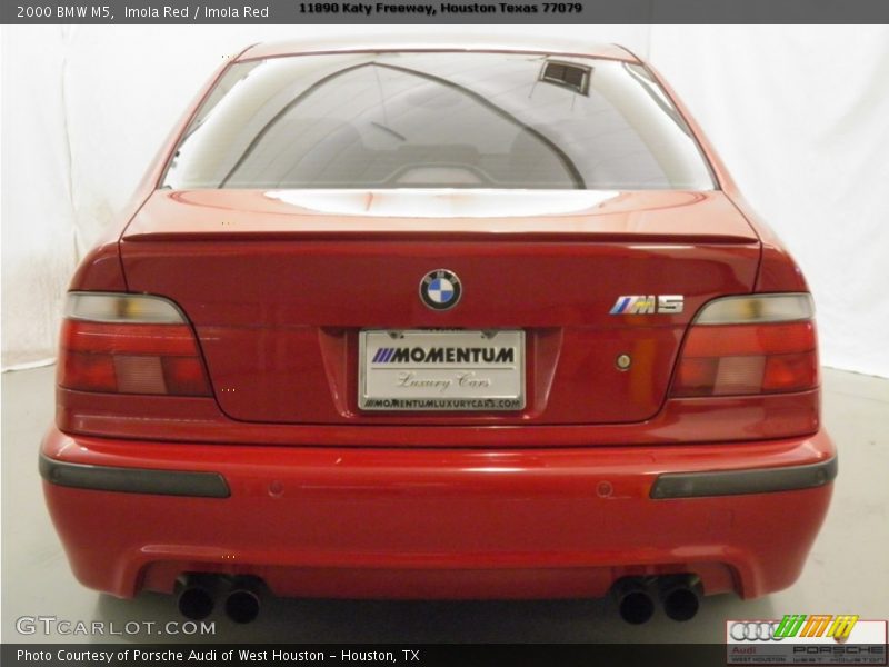 Imola Red / Imola Red 2000 BMW M5