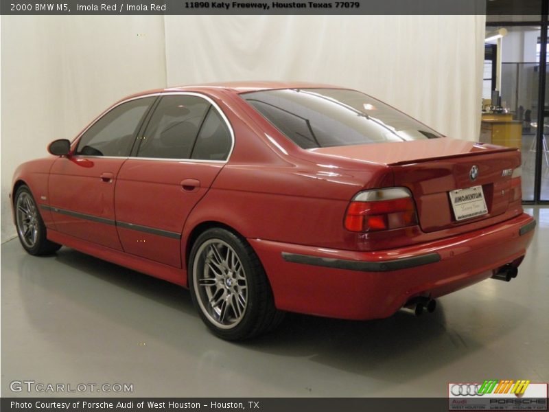 Imola Red / Imola Red 2000 BMW M5