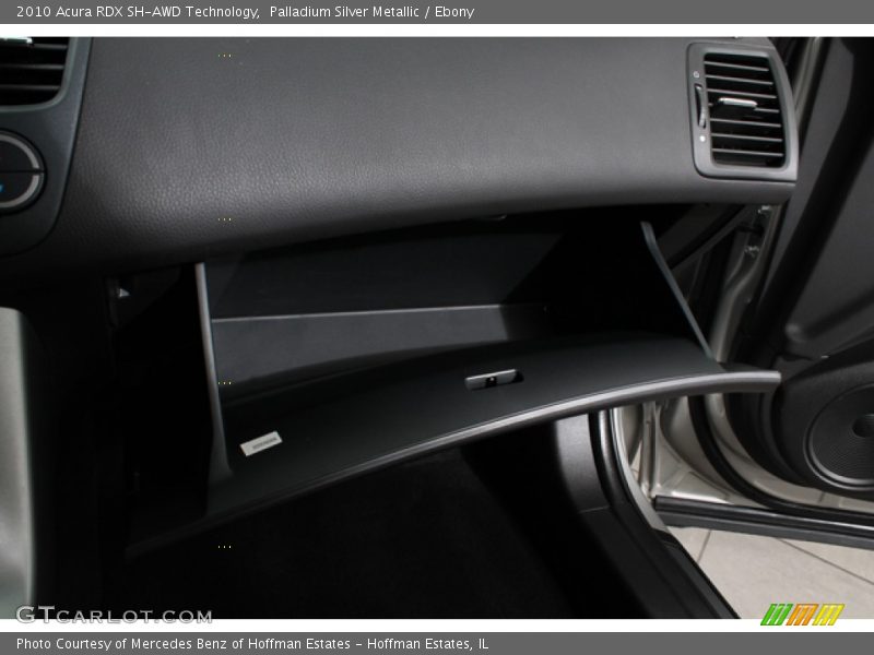 Palladium Silver Metallic / Ebony 2010 Acura RDX SH-AWD Technology