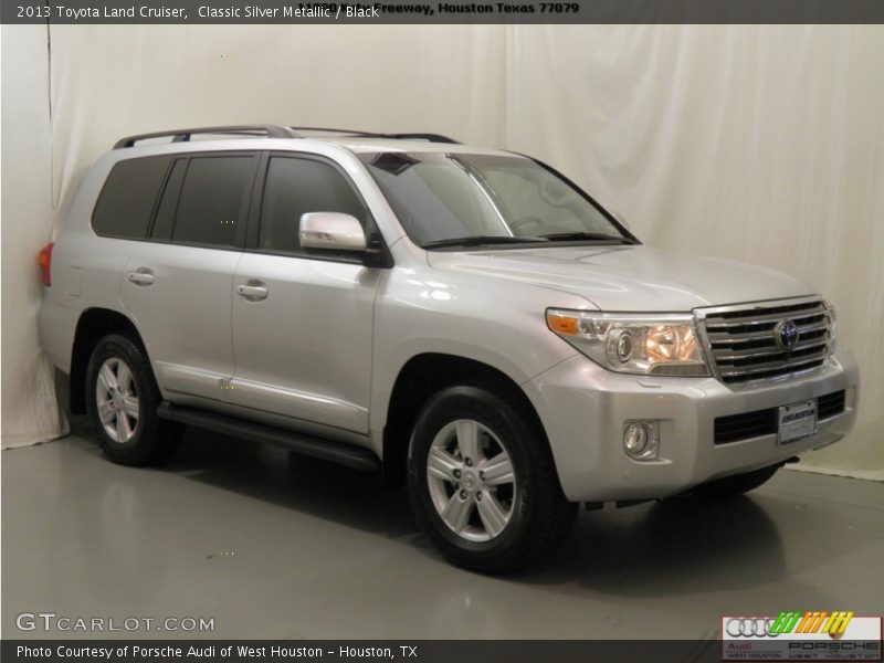 Classic Silver Metallic / Black 2013 Toyota Land Cruiser