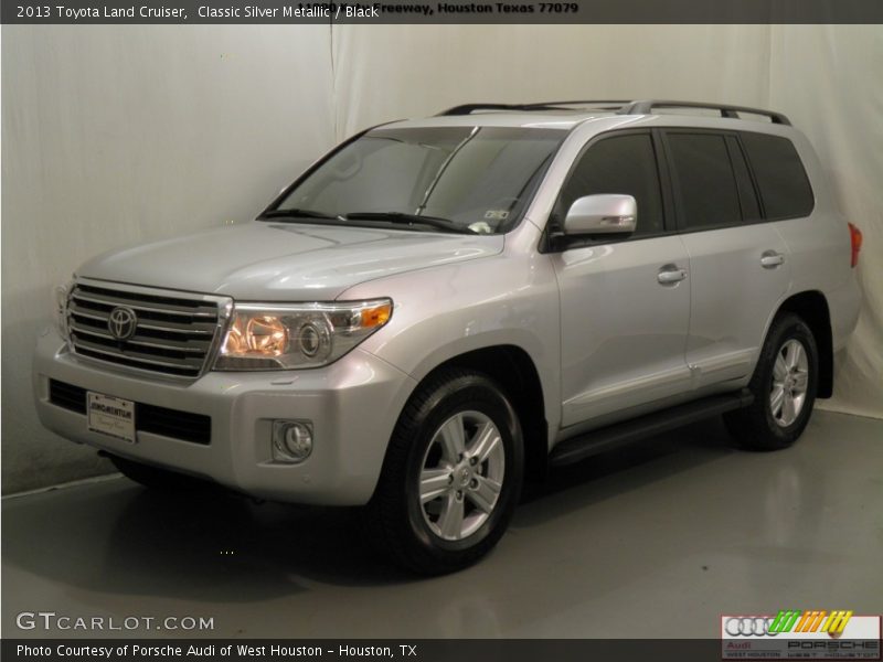 Classic Silver Metallic / Black 2013 Toyota Land Cruiser