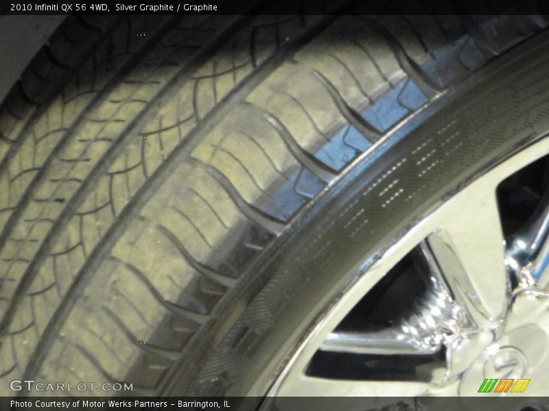 Silver Graphite / Graphite 2010 Infiniti QX 56 4WD