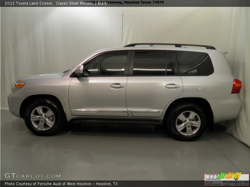 Classic Silver Metallic / Black 2013 Toyota Land Cruiser