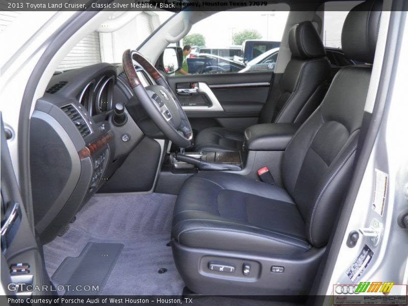 Classic Silver Metallic / Black 2013 Toyota Land Cruiser