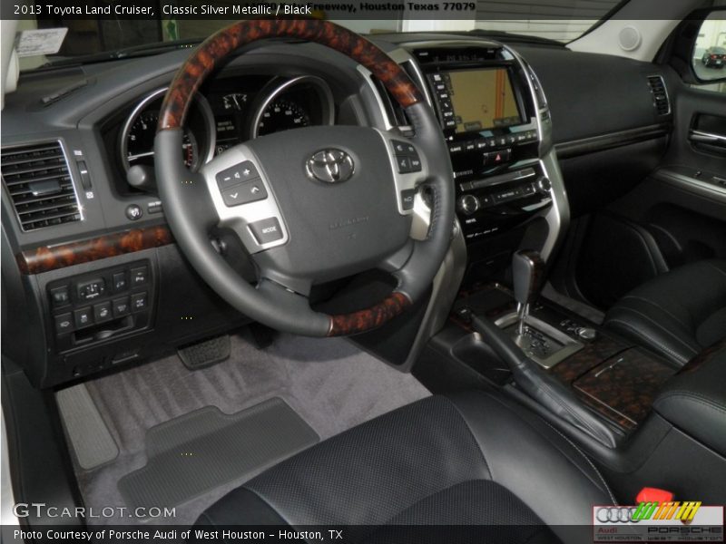 Classic Silver Metallic / Black 2013 Toyota Land Cruiser
