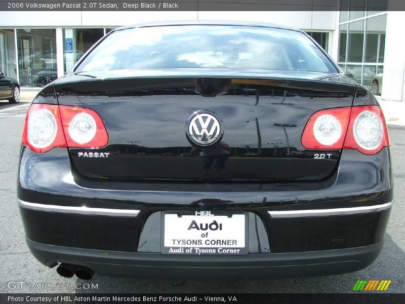 Deep Black / Black 2006 Volkswagen Passat 2.0T Sedan