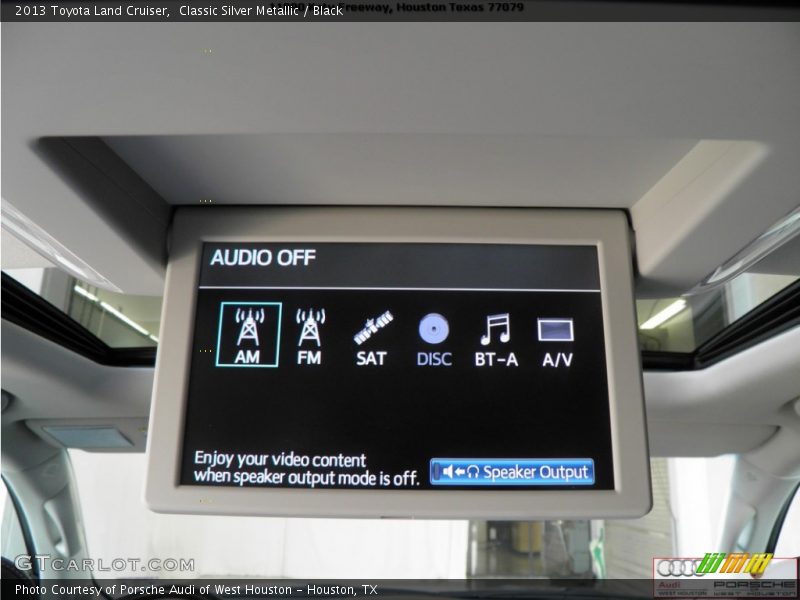 Classic Silver Metallic / Black 2013 Toyota Land Cruiser