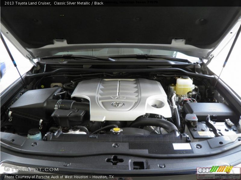 Classic Silver Metallic / Black 2013 Toyota Land Cruiser