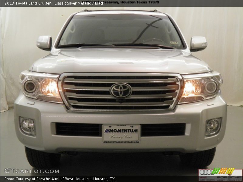 Classic Silver Metallic / Black 2013 Toyota Land Cruiser