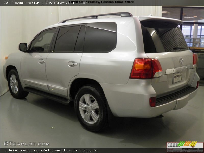 Classic Silver Metallic / Black 2013 Toyota Land Cruiser