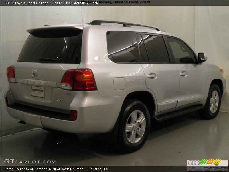 Classic Silver Metallic / Black 2013 Toyota Land Cruiser