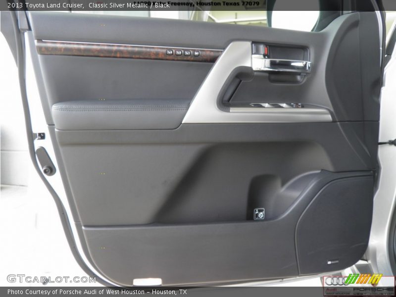 Classic Silver Metallic / Black 2013 Toyota Land Cruiser