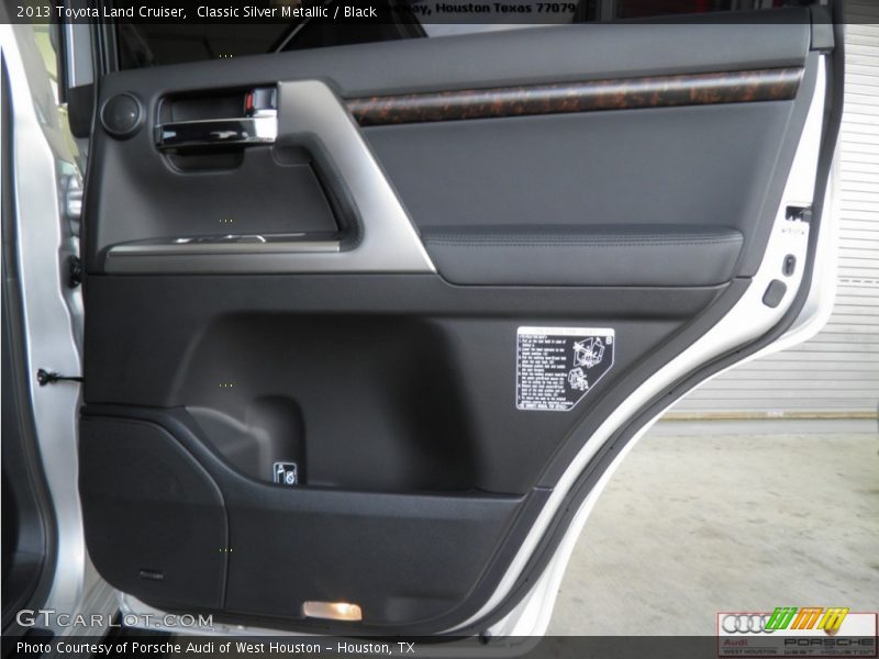 Classic Silver Metallic / Black 2013 Toyota Land Cruiser