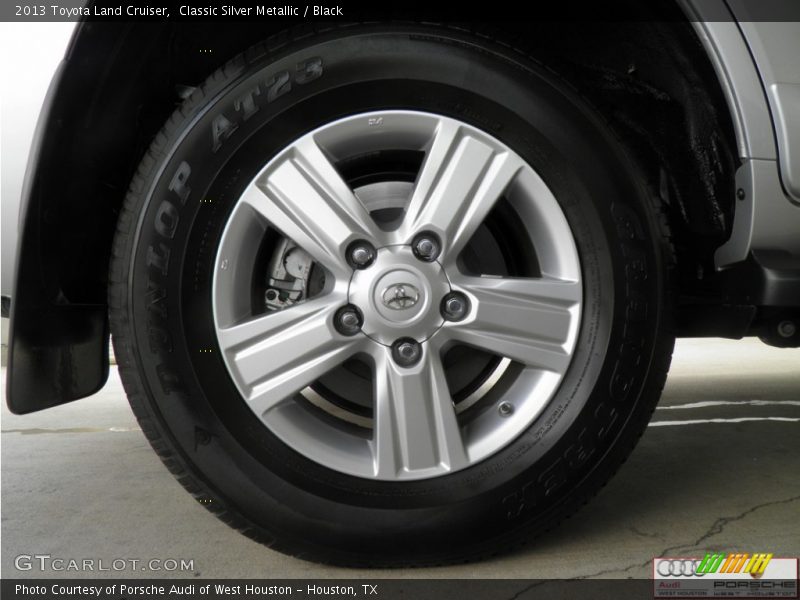 Classic Silver Metallic / Black 2013 Toyota Land Cruiser