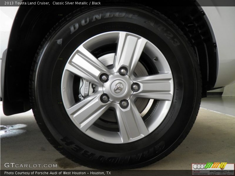 Classic Silver Metallic / Black 2013 Toyota Land Cruiser