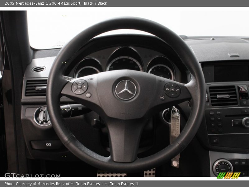  2009 C 300 4Matic Sport Steering Wheel