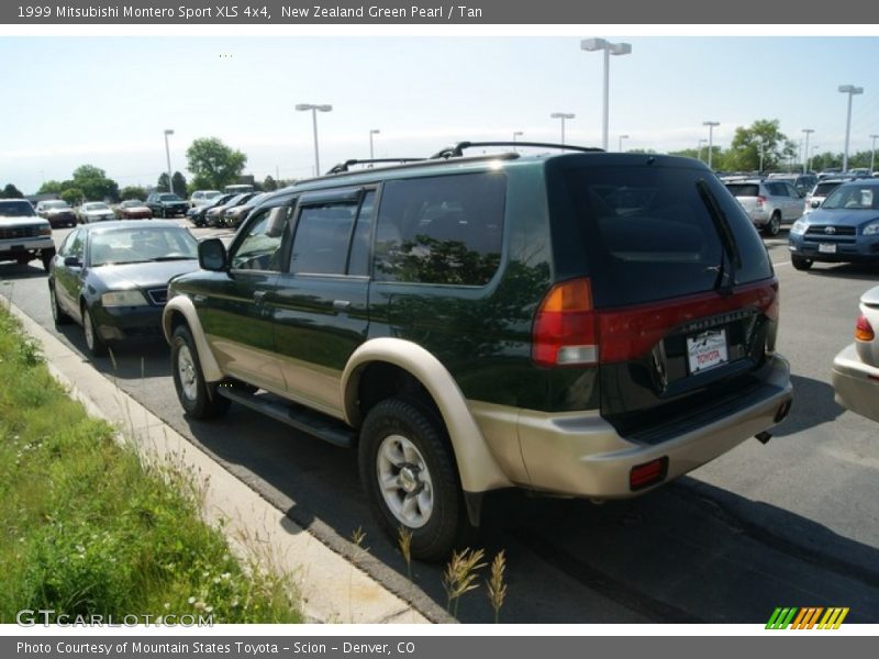 New Zealand Green Pearl / Tan 1999 Mitsubishi Montero Sport XLS 4x4