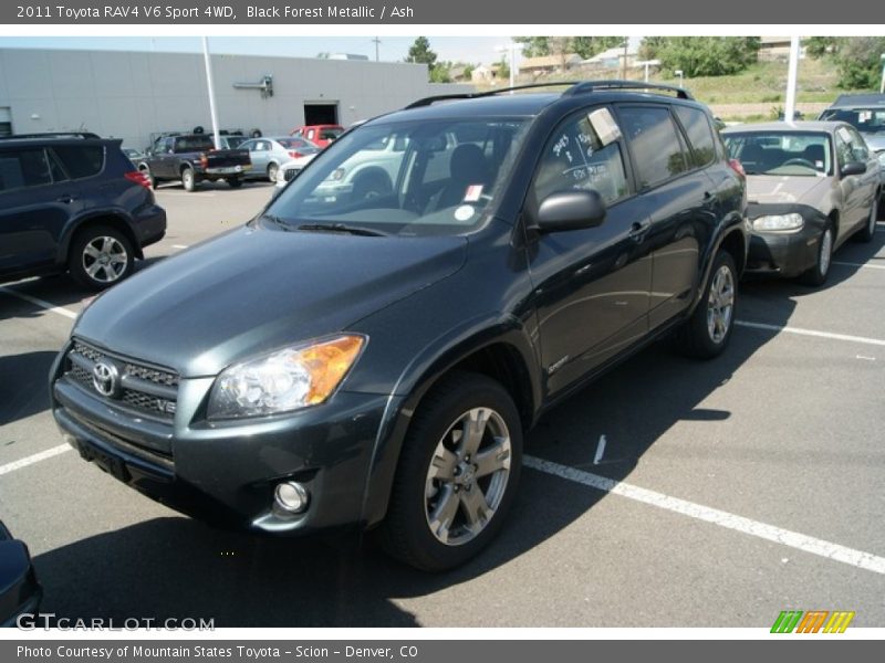 Black Forest Metallic / Ash 2011 Toyota RAV4 V6 Sport 4WD