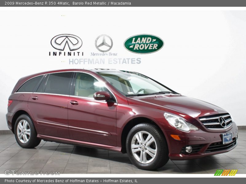 Barolo Red Metallic / Macadamia 2009 Mercedes-Benz R 350 4Matic