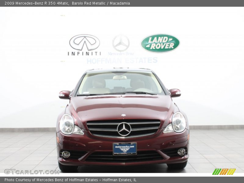 Barolo Red Metallic / Macadamia 2009 Mercedes-Benz R 350 4Matic
