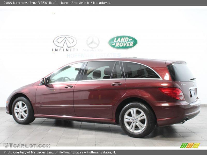 Barolo Red Metallic / Macadamia 2009 Mercedes-Benz R 350 4Matic