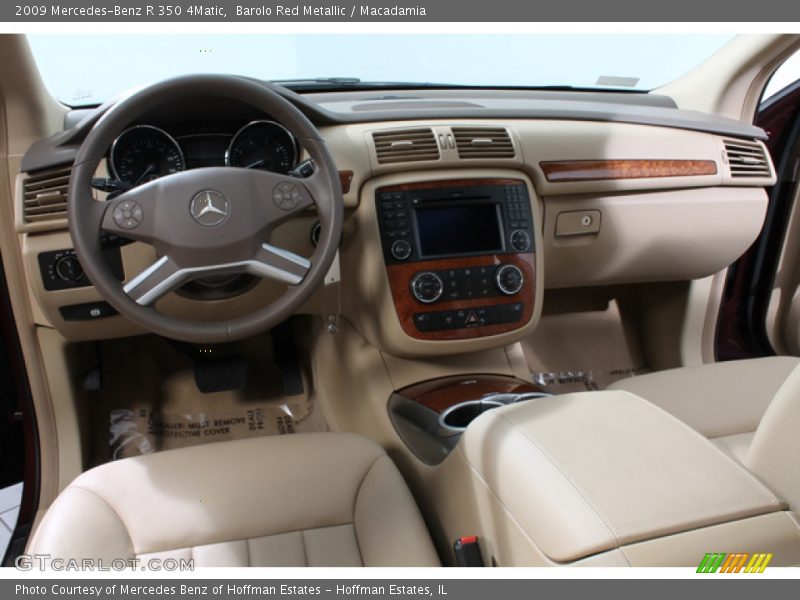 Barolo Red Metallic / Macadamia 2009 Mercedes-Benz R 350 4Matic