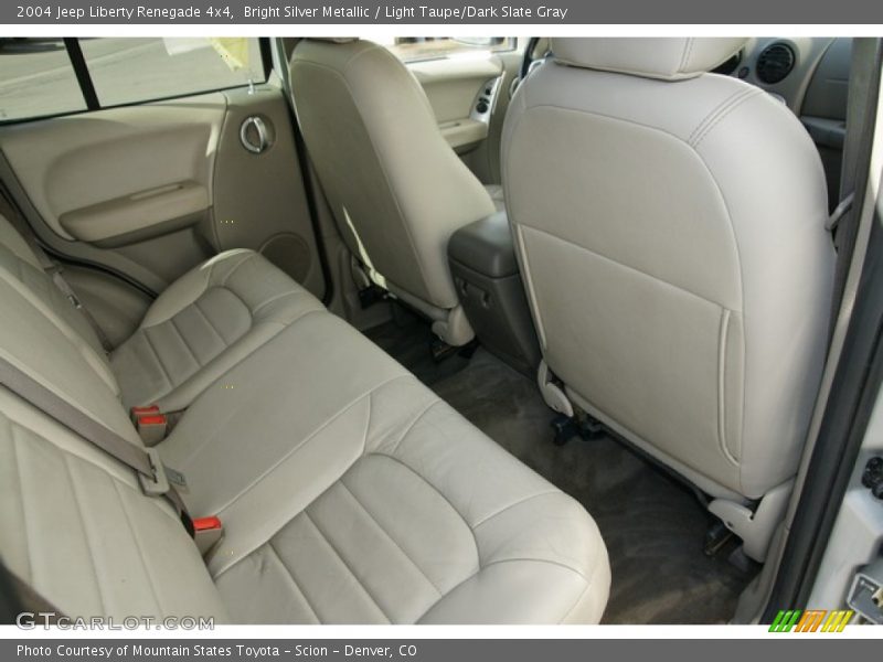 Bright Silver Metallic / Light Taupe/Dark Slate Gray 2004 Jeep Liberty Renegade 4x4