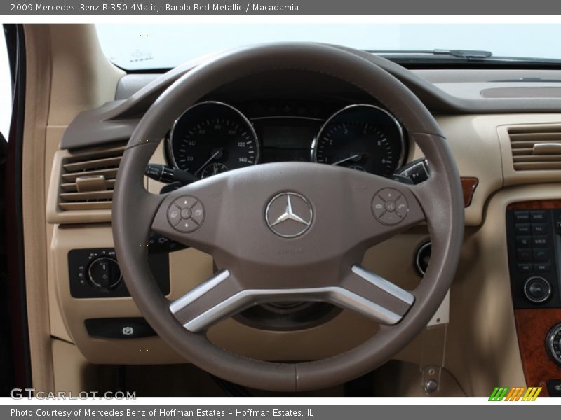 Barolo Red Metallic / Macadamia 2009 Mercedes-Benz R 350 4Matic