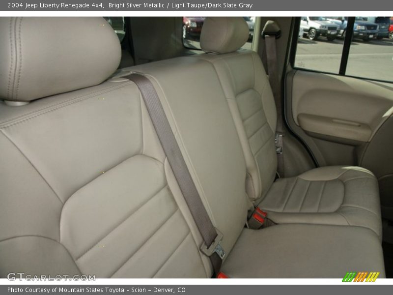 Bright Silver Metallic / Light Taupe/Dark Slate Gray 2004 Jeep Liberty Renegade 4x4