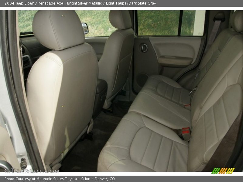 Bright Silver Metallic / Light Taupe/Dark Slate Gray 2004 Jeep Liberty Renegade 4x4