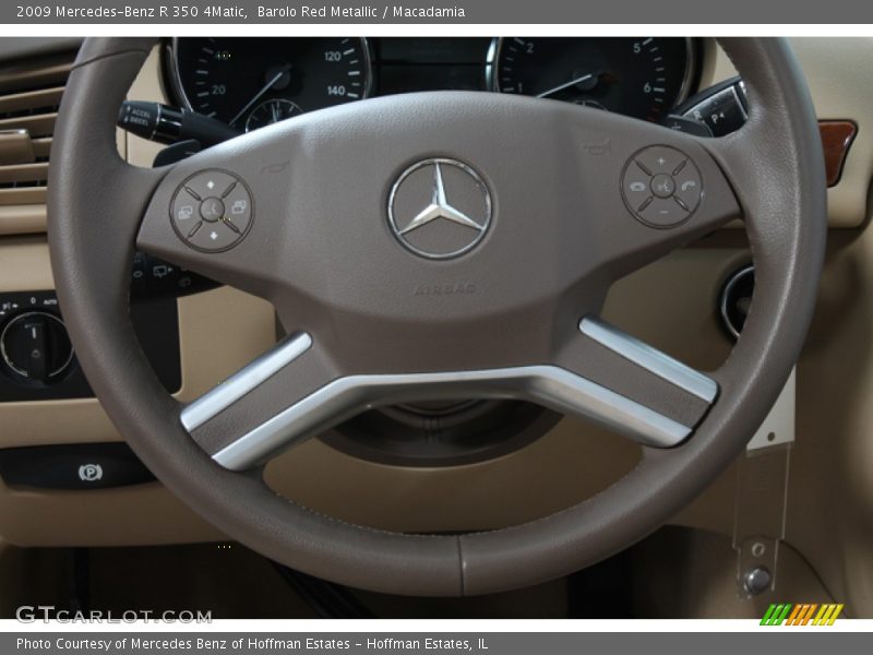 Barolo Red Metallic / Macadamia 2009 Mercedes-Benz R 350 4Matic