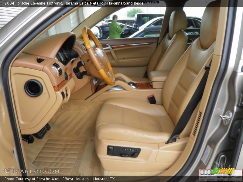 Jarama Beige Metallic / Havanna/Sand Beige 2004 Porsche Cayenne Tiptronic